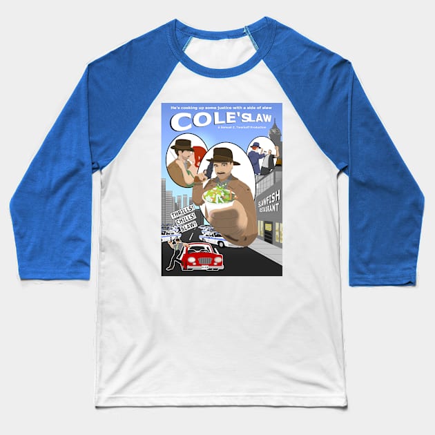 Cole's Law Baseball T-Shirt by MVandesigns